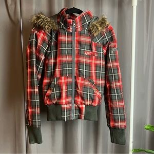 Plaid Winter Jacket/Coat